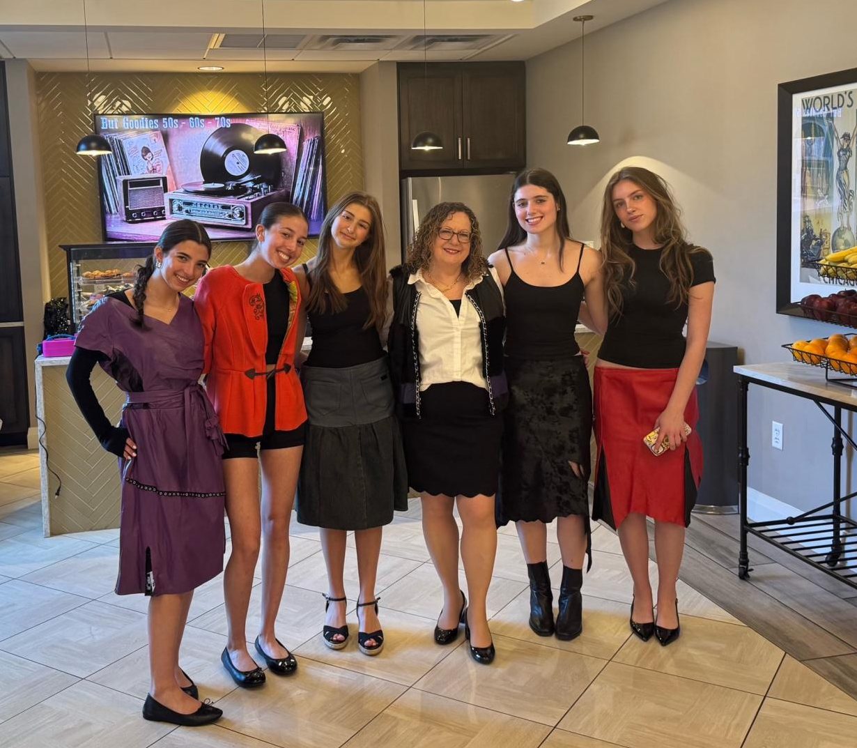 Fashion Club at Arbor Terrace Senior Center for their Annual Fashion Show.