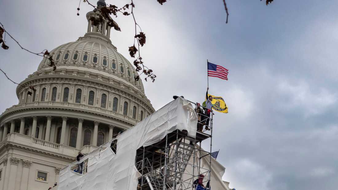 The United States Capitol in Washington, D.C., was under attack on January 6, 2021.
