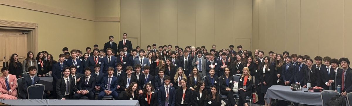 Highland Park DECA Team at the Regional Event in Rosemont, Illinois.