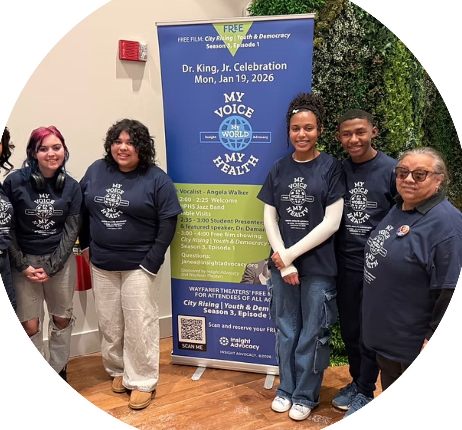 Members of Insight Advocacy, local organization focused on bringing greater diversity visibility to the North Shore of Chicago. 