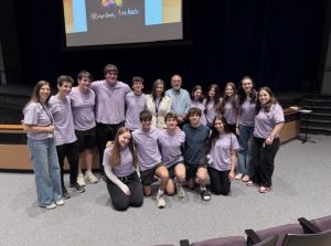 Highland Park High School observes Genocide Commemoration Day with guest speaker Marty Zak.